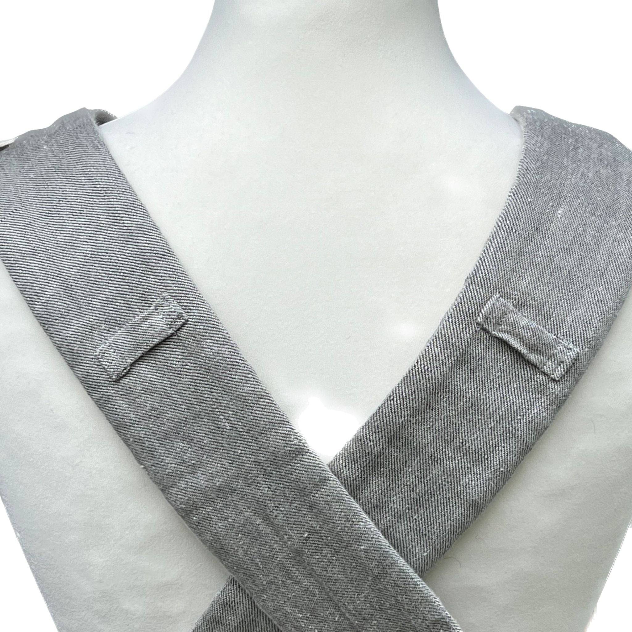 Mochila Portabebés NIRMI de lino y lana | Sin parche artesanal