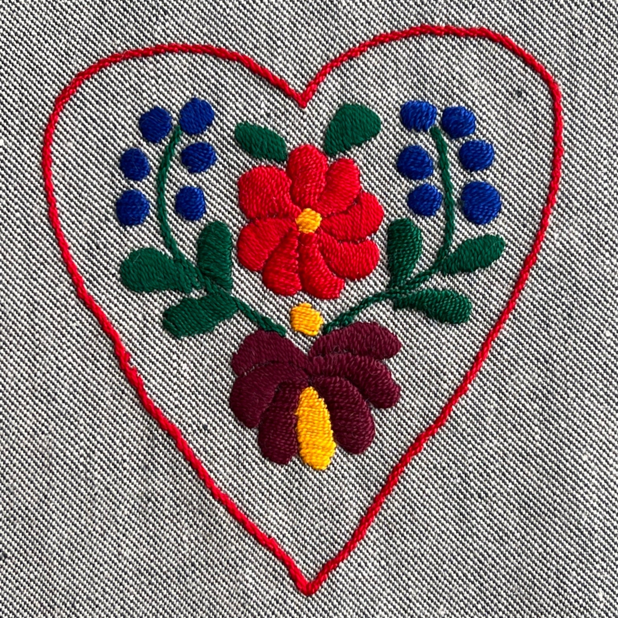 Impact Patch „Matyó Heart“