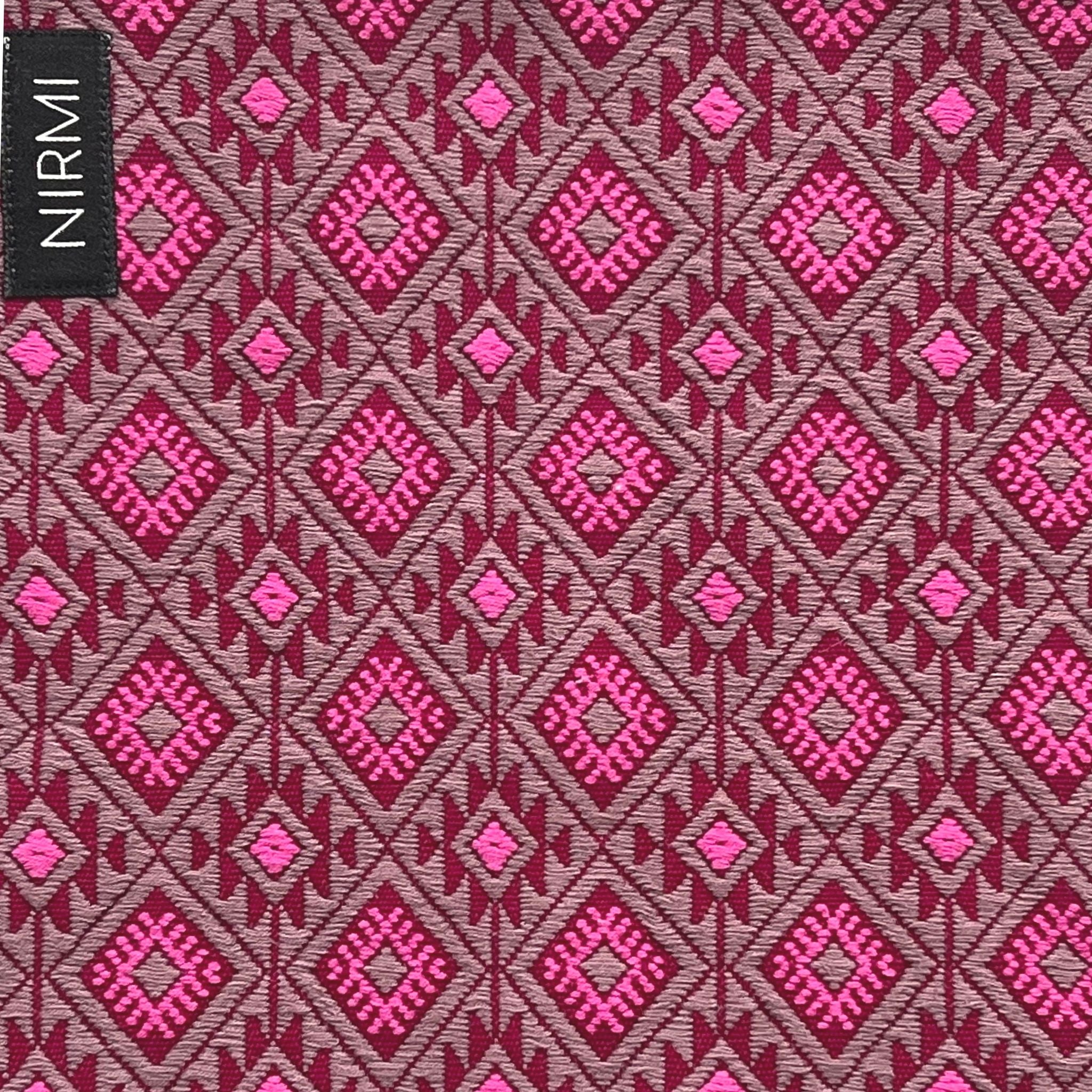 Baby carrier NIRMI Pure with Impact Patch „Rombo Estrella“ (Mexico)