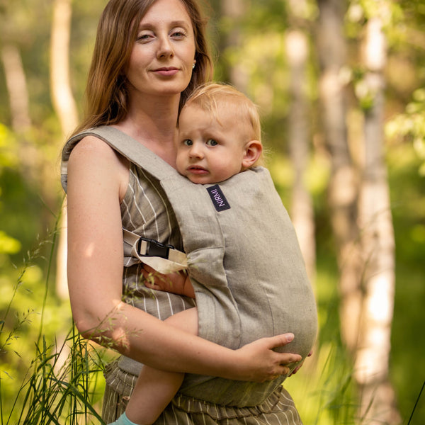 NIRMI Pure Baby Carrier | Sustainable and Ergonomic Slow Fashion Baby Carrier for Infants and Toddlers