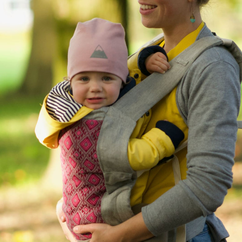 Baby carrier NIRMI Pure with Impact Patch „Rombo Estrella“ (Mexico)